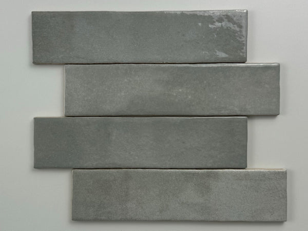 Trend tegels grijs glans 6x24,6