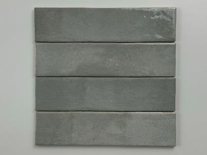 Trend tegels grijs glans 6x24,6 - WDtegels