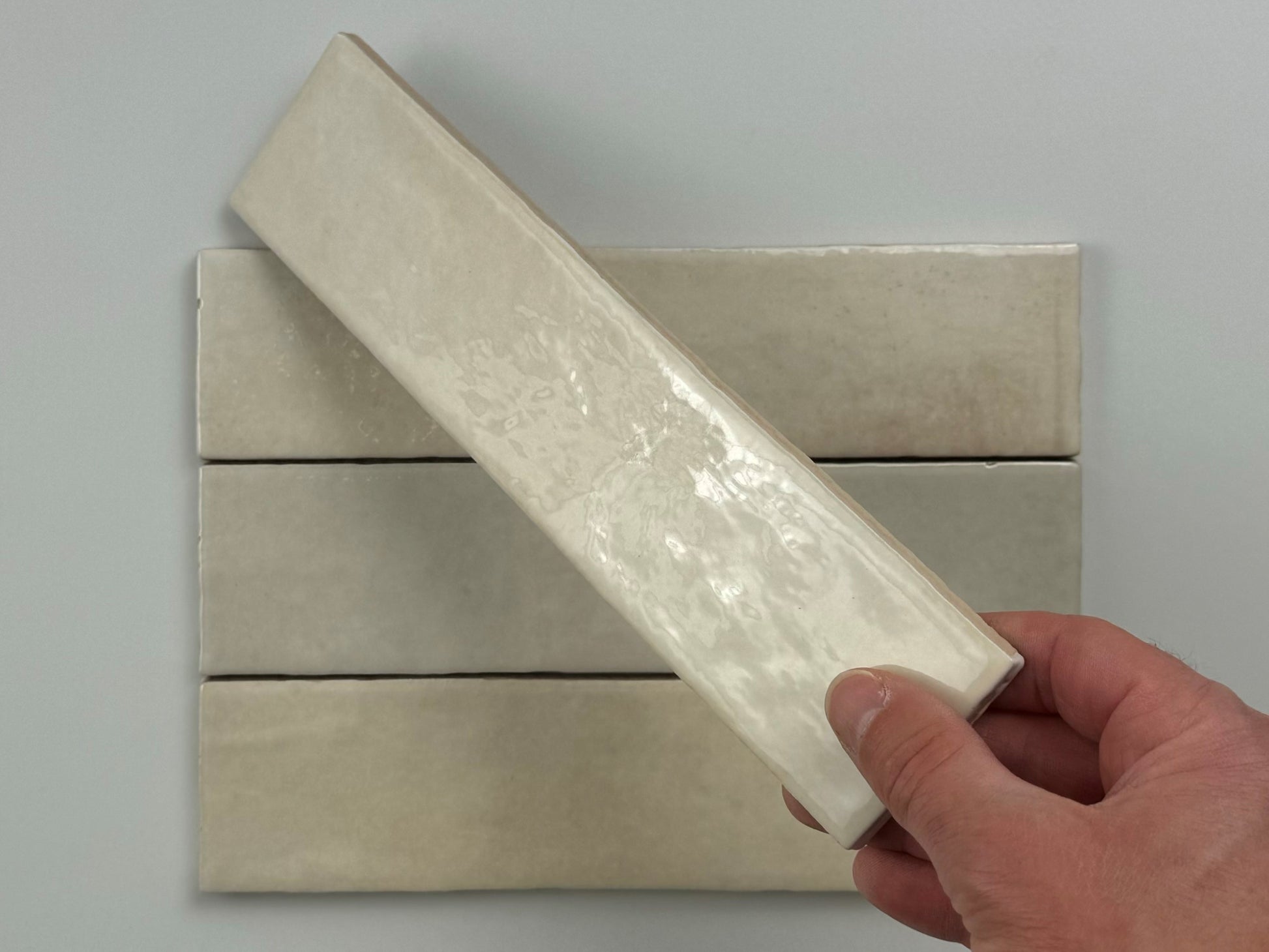 Trend tegels beige glans 6x24,6 - WDtegels