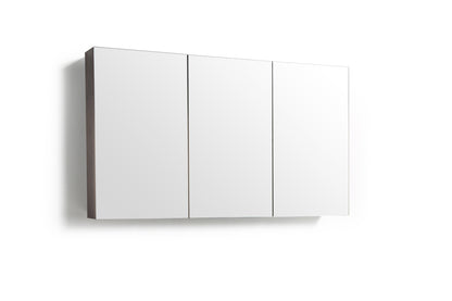 Spiegelkast Tieme mat donker eiken 120x70x16cm - WDtegels