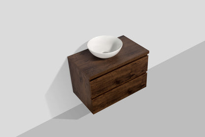 Top Tieme roble oscuro mate 80cm