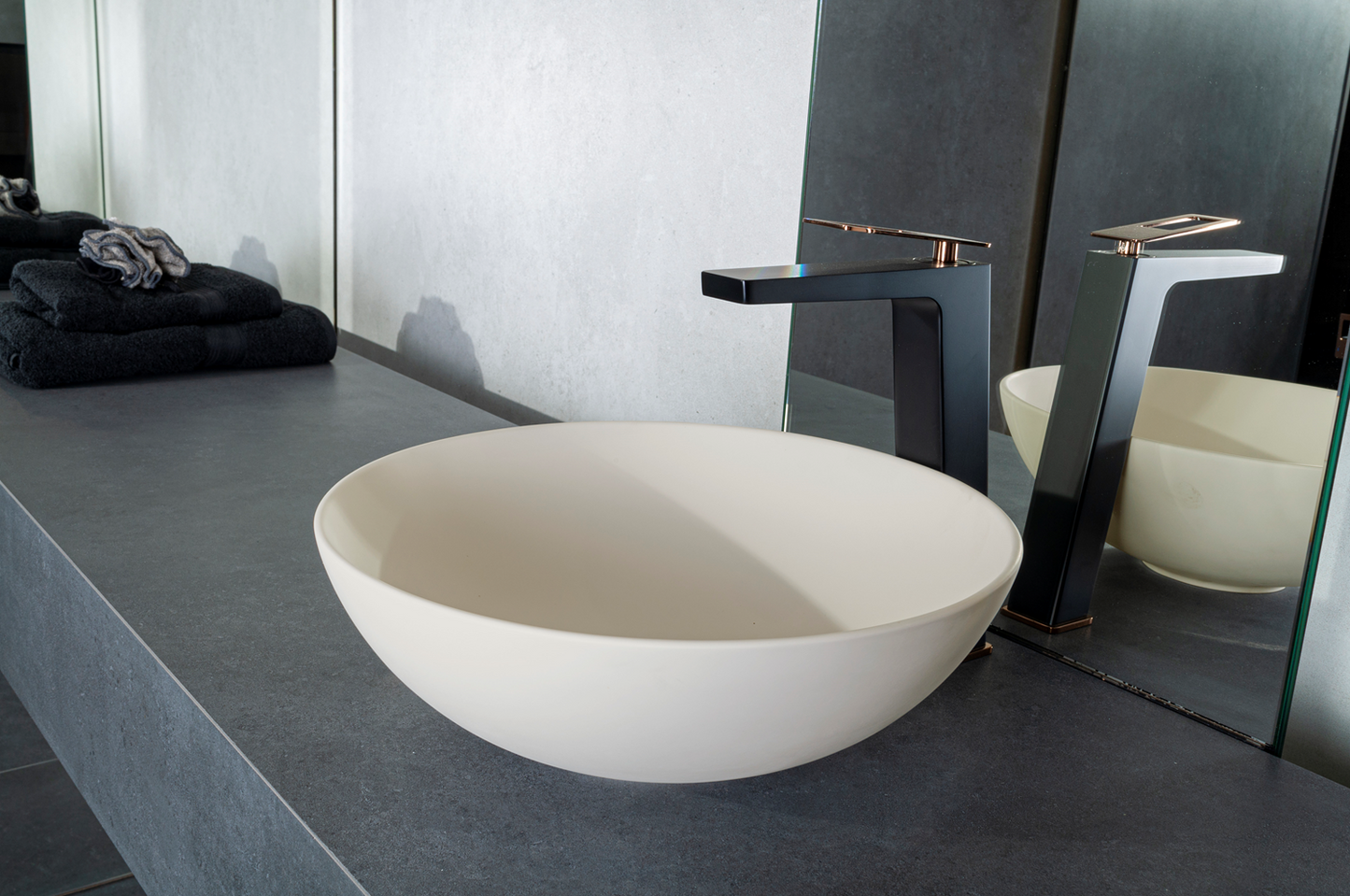 Solid surface waskom Sanne beige - WDtegels