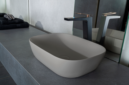 Solid surface waskom Maud greige - WDtegels