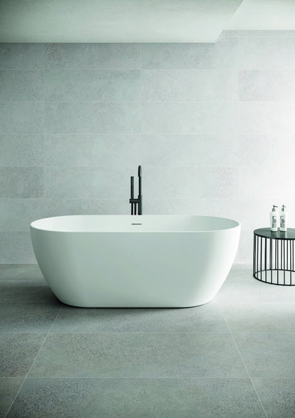 Vrijstaand bad Sem wit mat