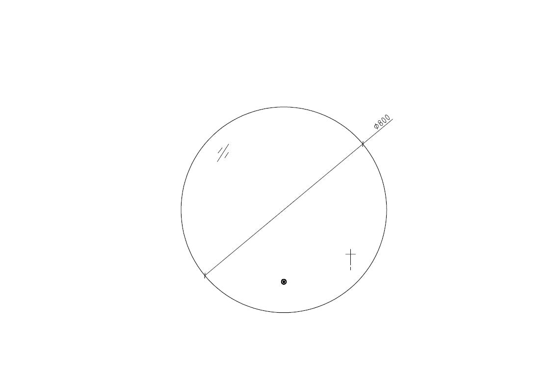 Badkamerspiegel 80cm LED, touch knop, anti-condens - WDtegels