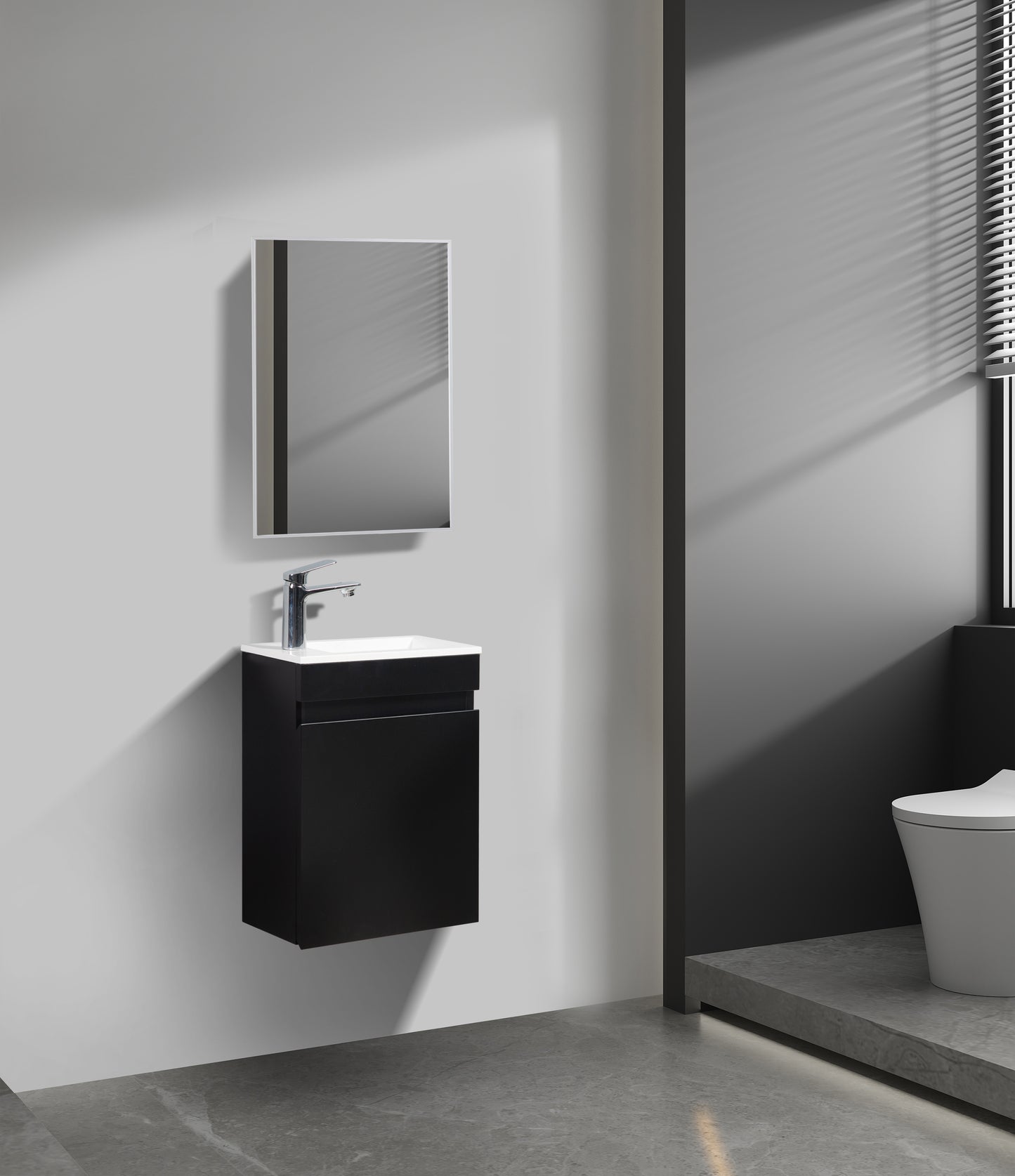 Mueble fuente Tieme negro mate