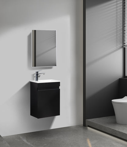 Mueble fuente Tieme negro mate