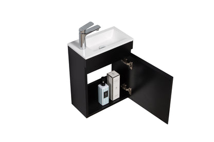 Mueble fuente Tieme negro mate