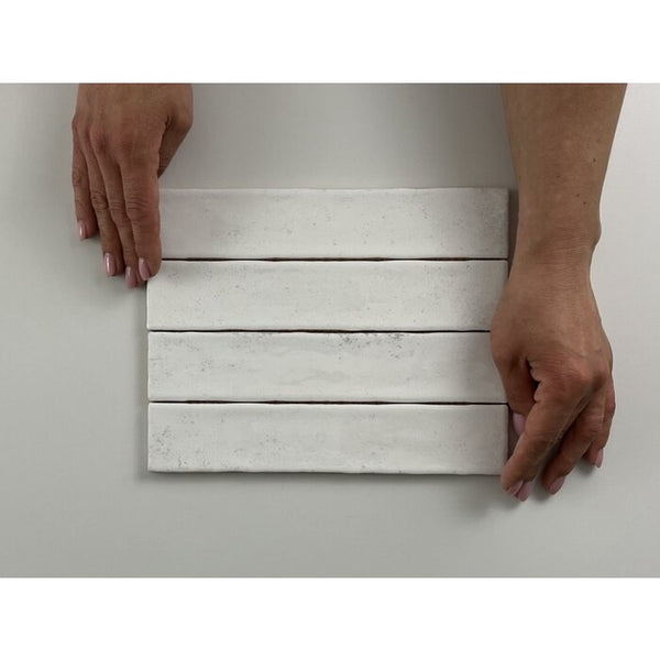 Kalon White wall tile 5x25 gloss