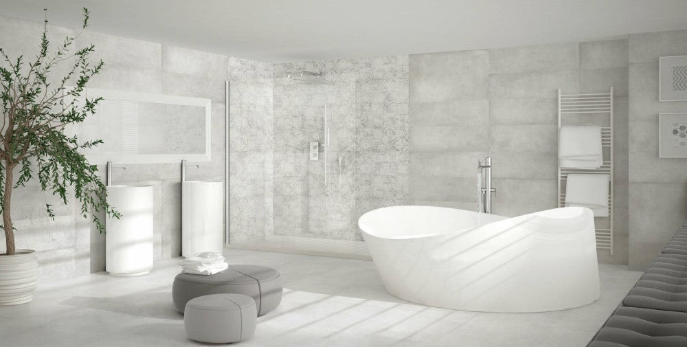 Vloer- en wandtegel Kerlon Gris 80x80 rett - foto 3
