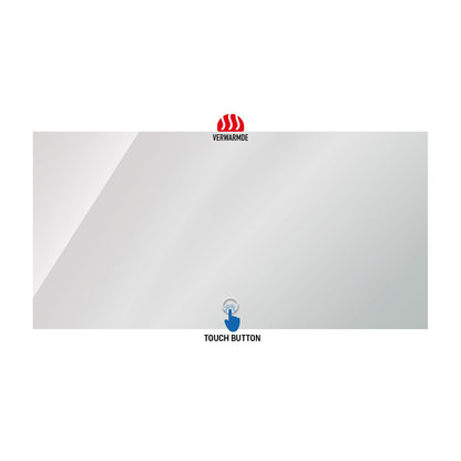 Aloni Queen rechthoekige badkamerspiegel 120x60cm met LED-verlichting