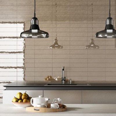 Wandtegel Linea Sabbia glans 5x50