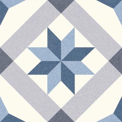 Vloer- en wandtegel Menton Blue 25x25 - foto 2