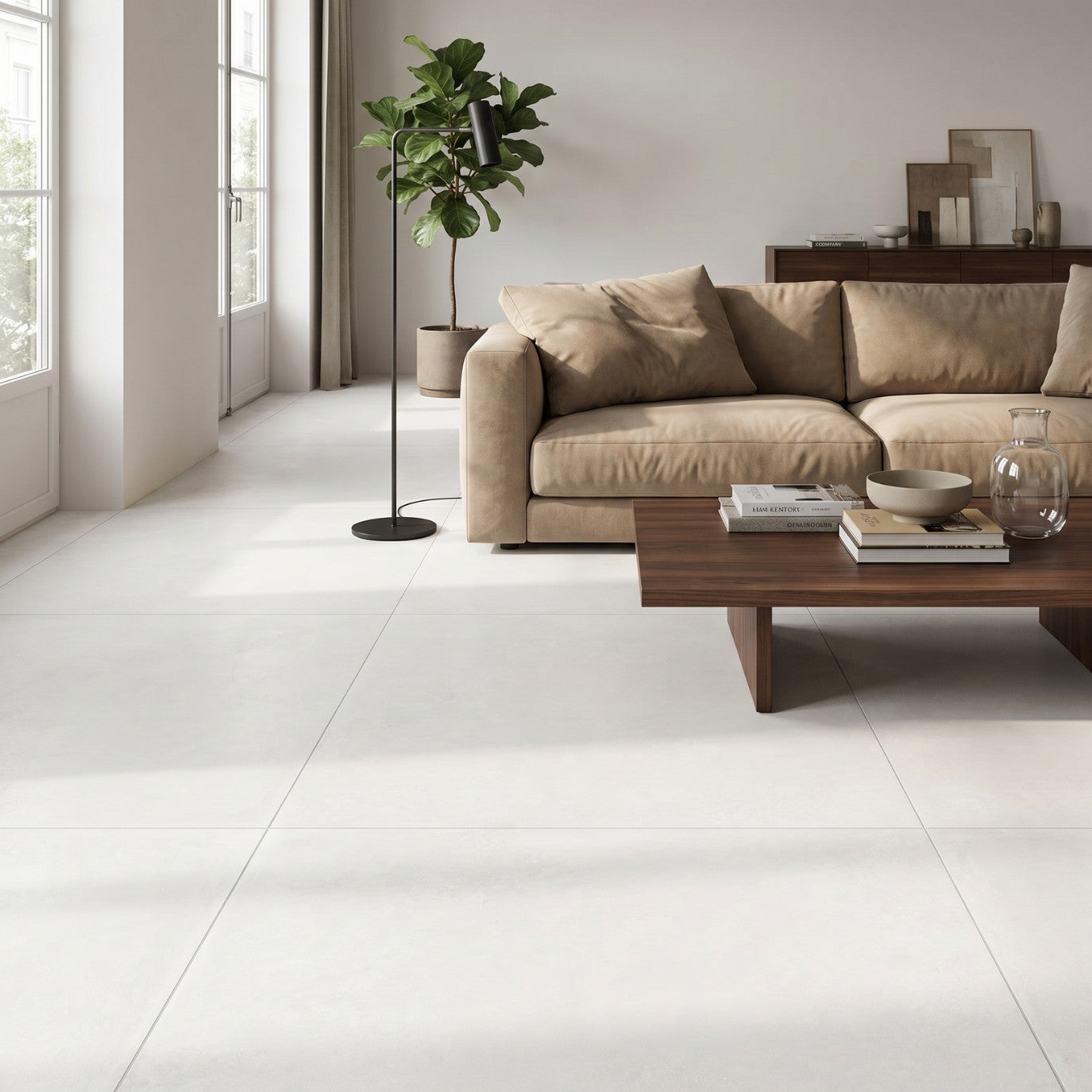 Midtown White 90x90 ret