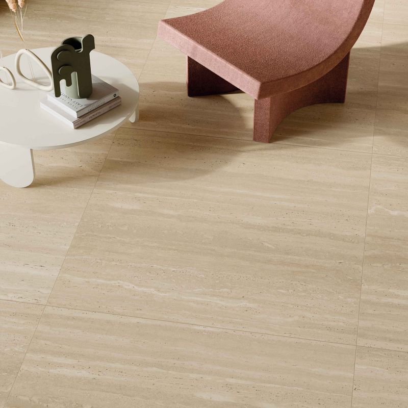 Vloer- en wandtegel Milano Cream Antic 60x120 rett - foto 6
