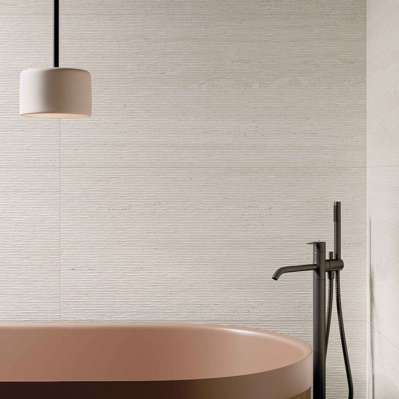 Vloer- en wandtegel Milano White Naturale 60x120 rett - foto 2