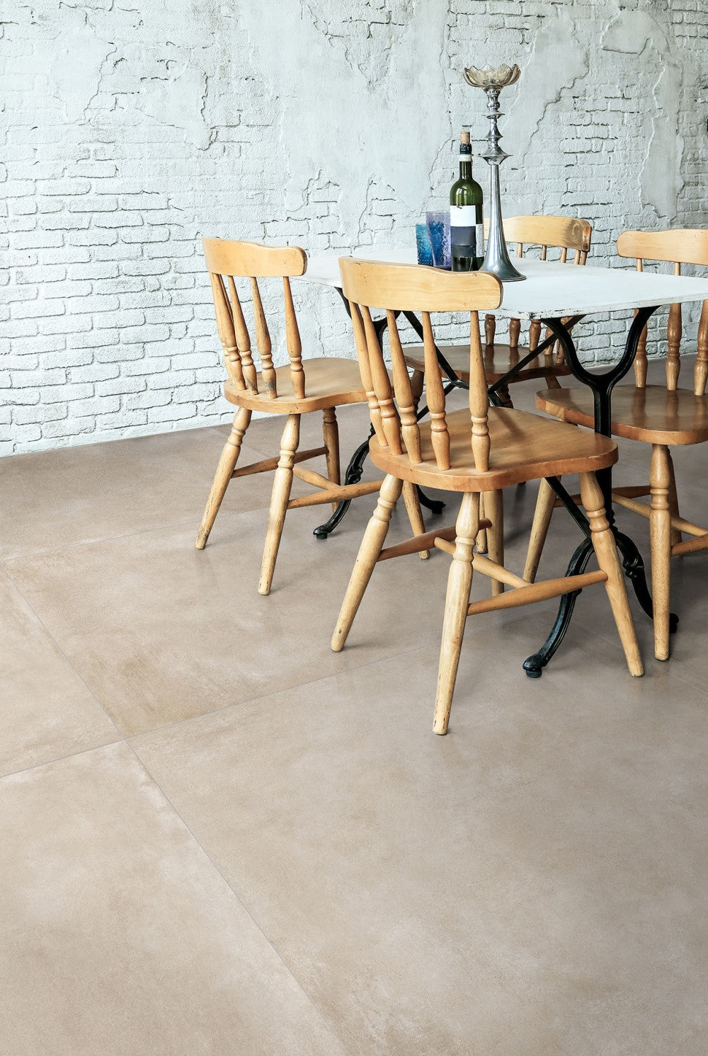 Vloer- en wandtegel Mystone Beige 60x60 rett - foto 2
