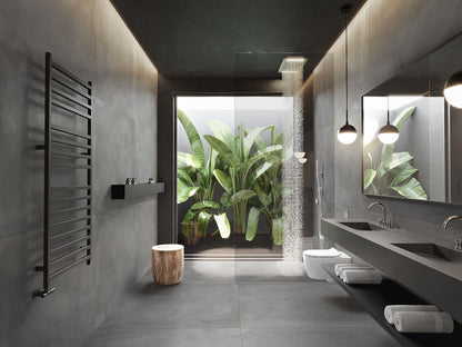 Vloer- en wandtegel Mystone Fog 80x80 rett - foto 4
