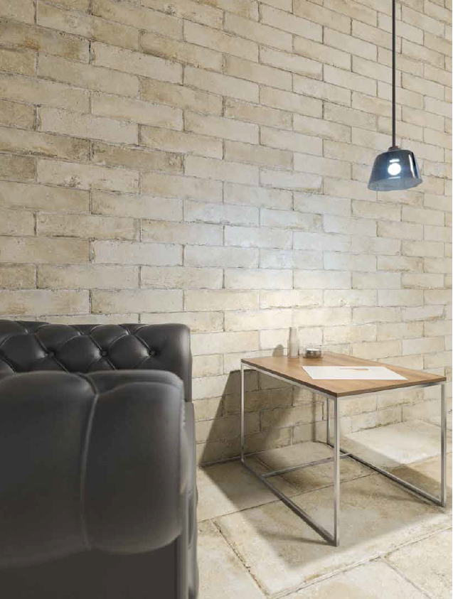 Vloer- en wandtegel Brick NE Pergamo getrommeld 7x30 - foto 3