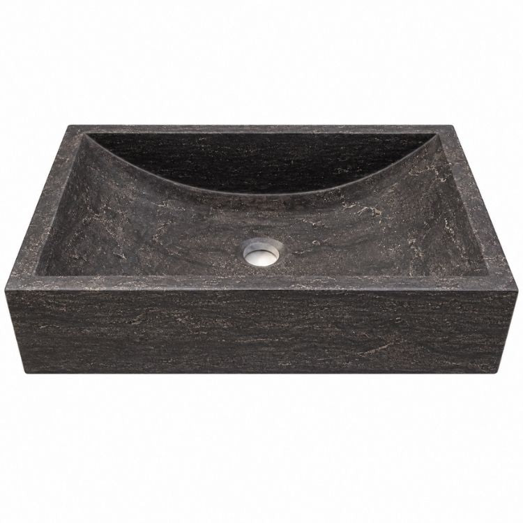 Natuurstenen waskom box | 50x35x12cm