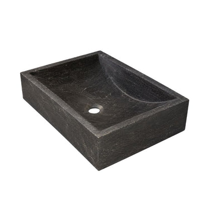 Natuurstenen waskom box | 50x35x12cm