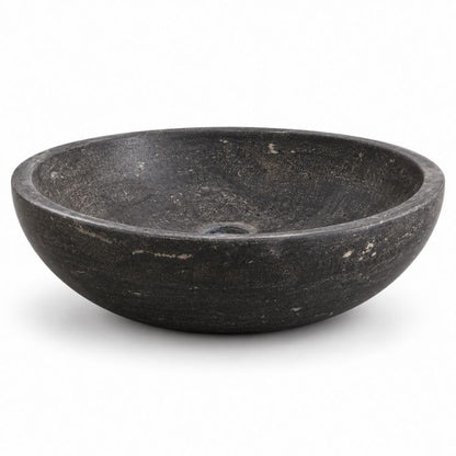 Natuurstenen waskom rond 38x38x12cm | WD Tegels