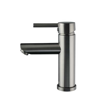 Atranti - Wastafelkraan Gun Metal - Warm/Koud