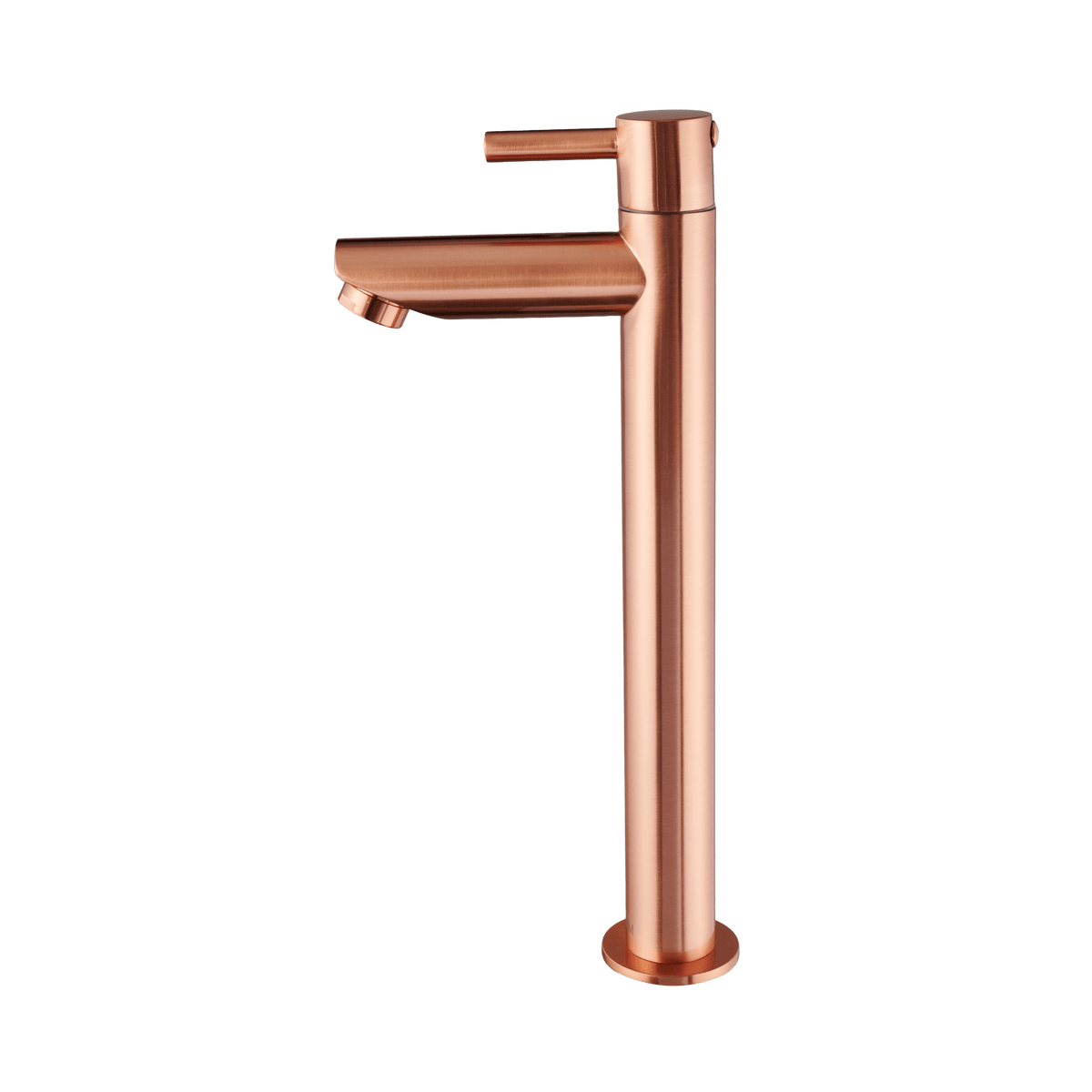 Hoge fonteinkraan Altano in rosé koper
