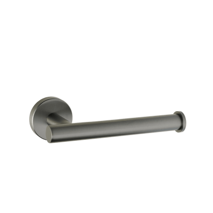 Toiletrolhouder in gun metal uit de Stanio toiletset