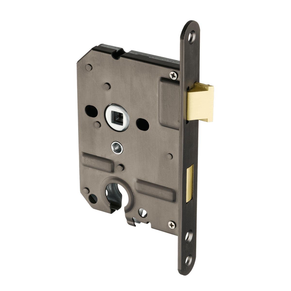 Cilinderinsteekslot gun metal PC 55 mm