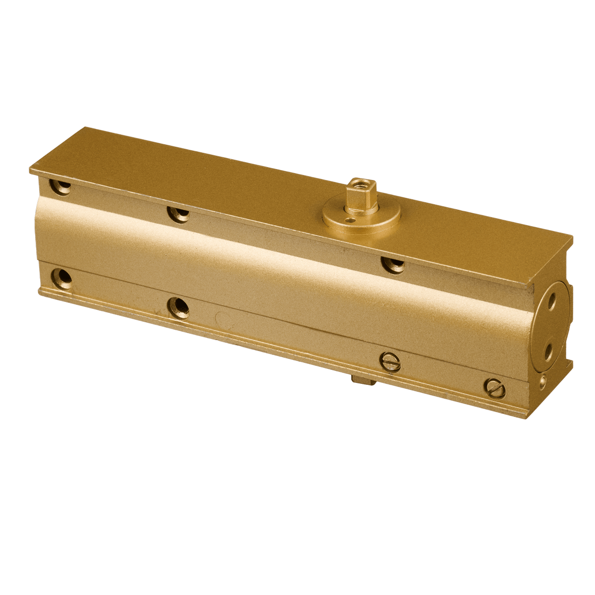 Behuizing van deurdranger Porta in goud