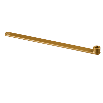 Arm van deurdranger Porta in goud