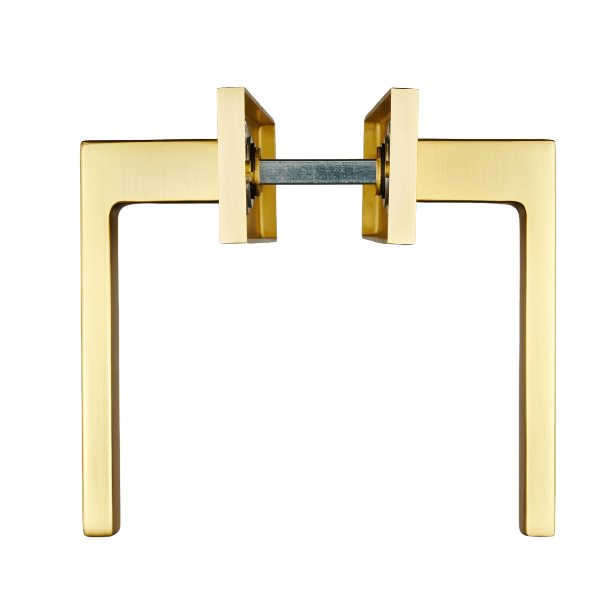 Deurklink Avola in goud met cilindergat 55 mm