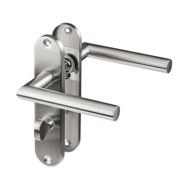 Rondo - WC-Slot RVS - Kort Rond Schild