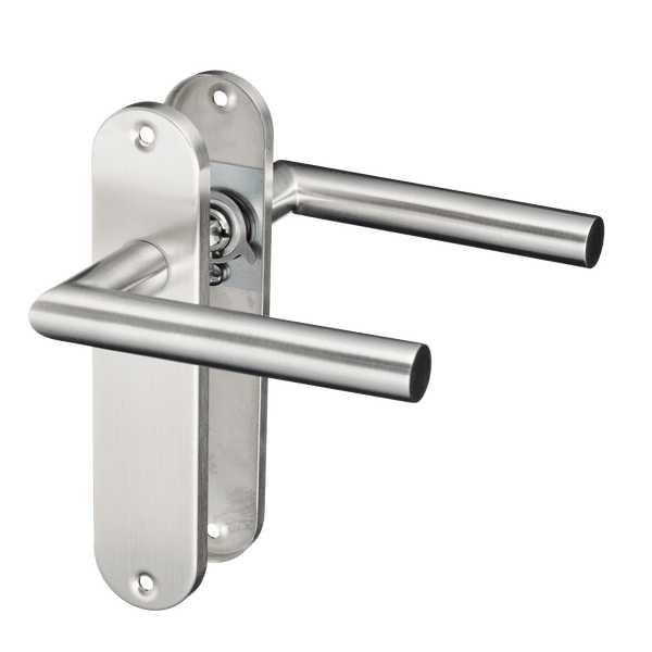 Rondo - Deurbeslag rvs - kort rond schild