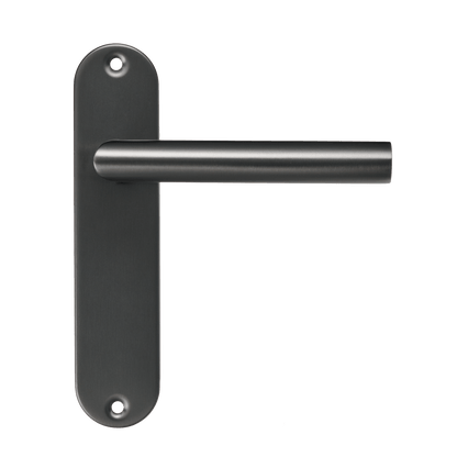 Deurklink Silvano in gun metal