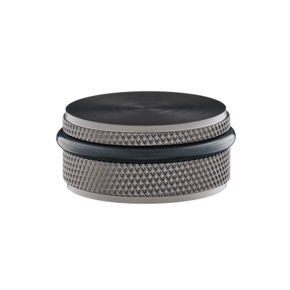 Deurstopper Forza in RVS, diameter 6,5 cm