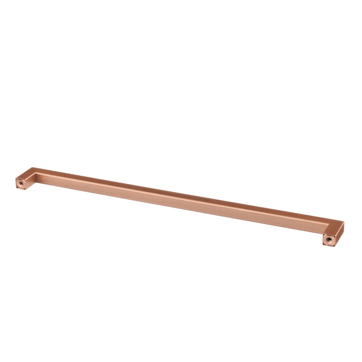 Meubelgreep in koper, hartafstand 320 mm, lengte 332 mm