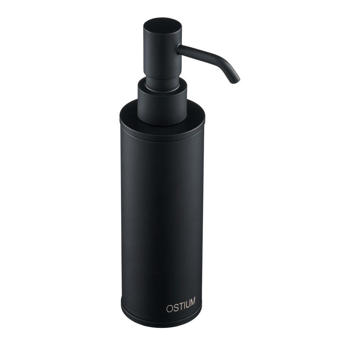Zeepdispenser Saponi in mat zwart