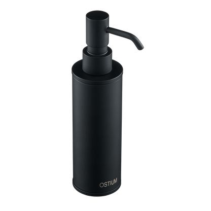 Zeepdispenser Saponi in mat zwart
