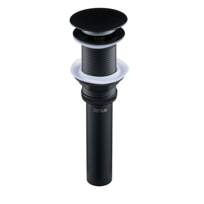 Clickwaste afvoerplug Fluezza in mat zwart