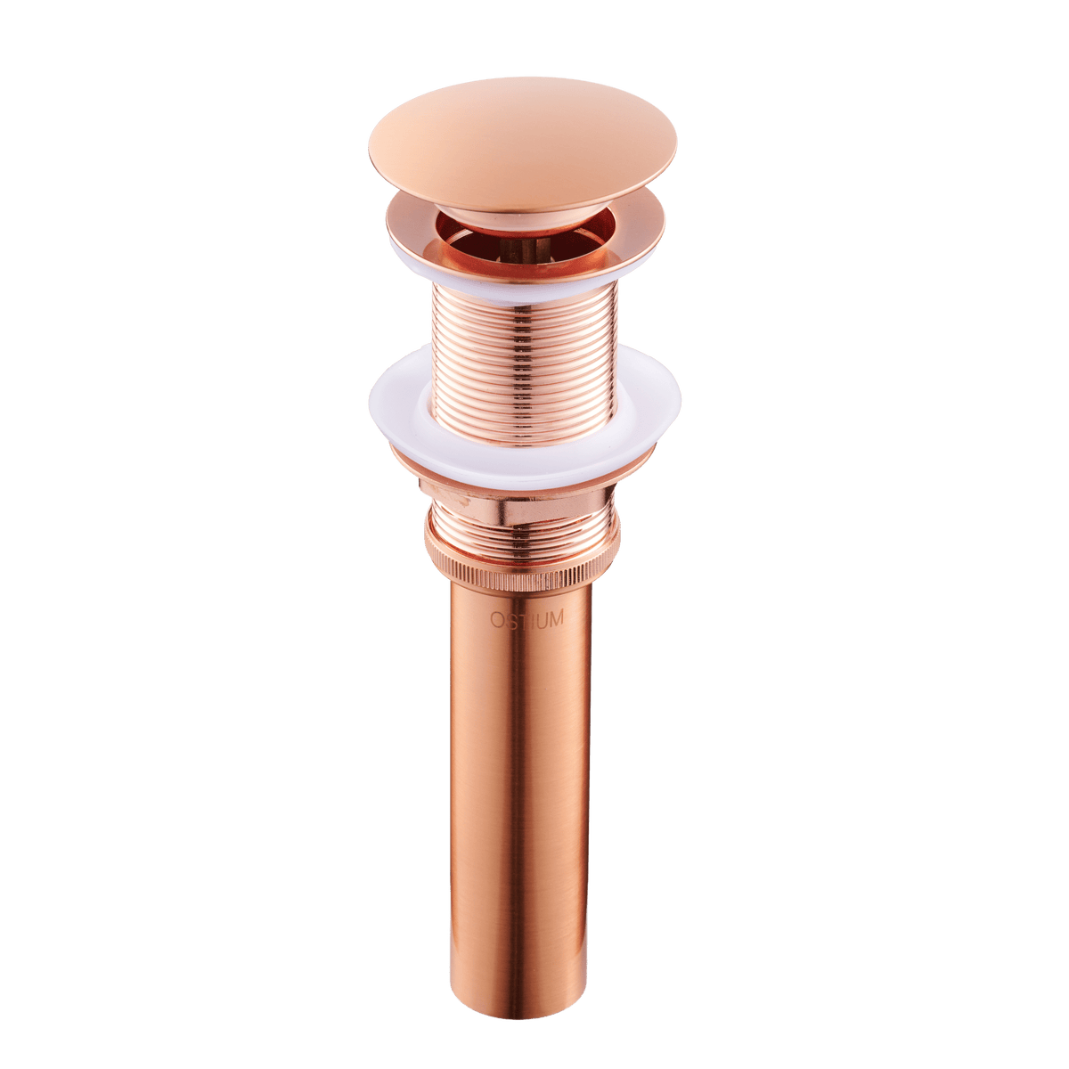 Clickwaste afvoerplug Fluezza in rosé koper