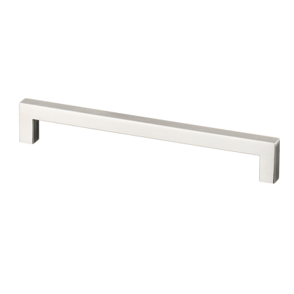 Meubelgreep in RVS, hartafstand 192 mm, lengte 204 mm