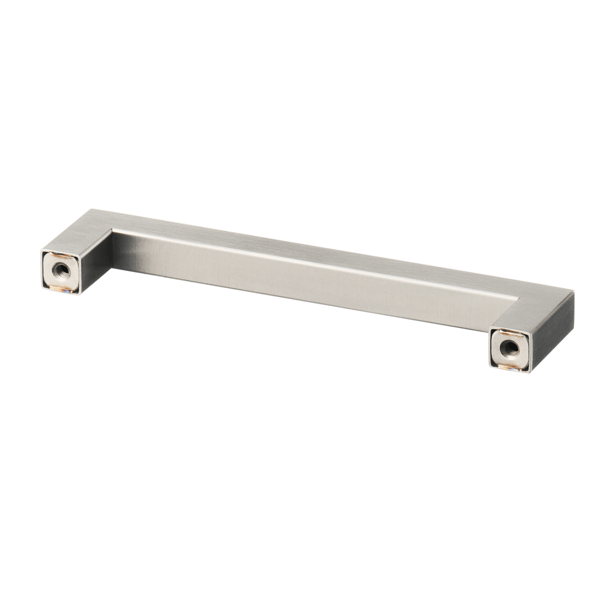 Meubelgreep in RVS, hartafstand 128 mm, lengte 140 mm