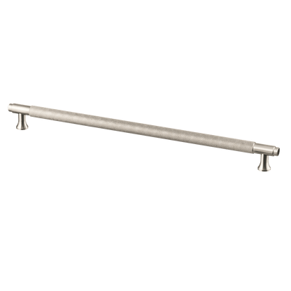Meubelgreep in RVS met diamond cut structuur, hartafstand 320 mm, lengte 352 mm