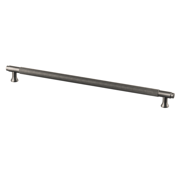 Handgreep Gun Metal - diamond cut - 320mm/352mm
