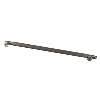 Meubelgreep in gun metal met diamond cut structuur, hartafstand 320 mm, lengte 352 mm