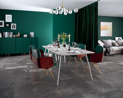 Vloer- en wandtegel Oxid Carbon 60x60 rett - foto 2