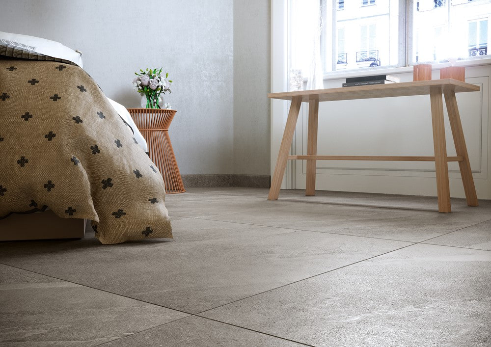 Vloer- en wandtegel Pietra Lig Grigio 80x80 rett - foto 2