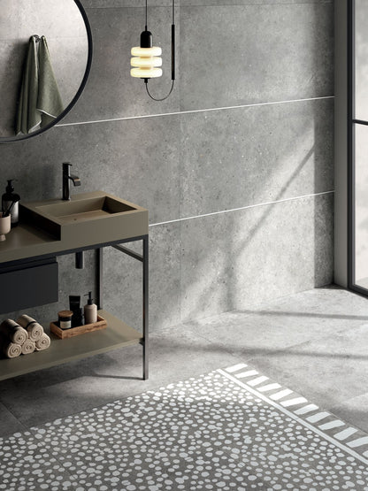 Vloer- en wandtegel Piren Grey 60x60 rett - foto 2